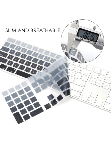 Funda Teclado Inalámbrico Apple iMac Magic Allinside Gris