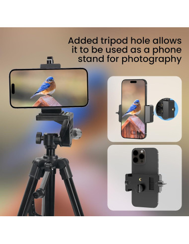 Adaptador para Smartphone Gosky - Compatible con Telescopios y Prismáticos