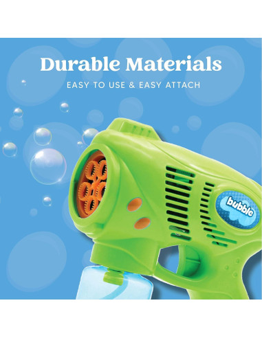 Pistola de Burbuja Joyin con 2 Botellas 148ml para Niños