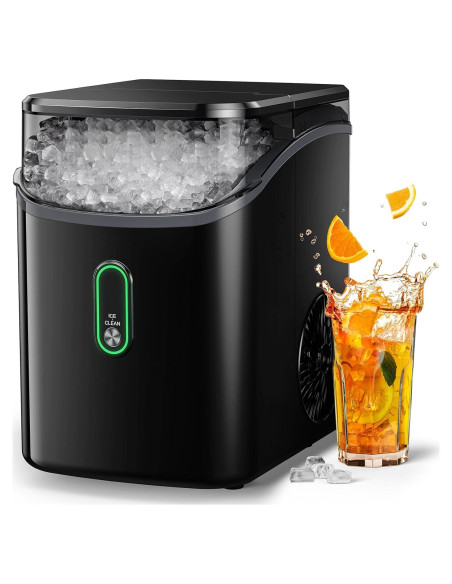 Máquina de Hielo Nugget Silonn SLIM24B 15 kg/24H Autolimpieza