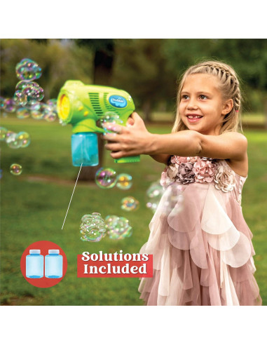 Pistola de Burbuja Joyin con 2 Botellas 148ml para Niños
