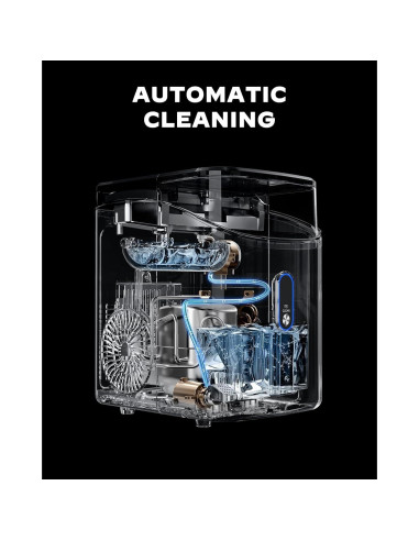 Máquina de Hielo Nugget Silonn SLIM24B 15 kg/24H Autolimpieza