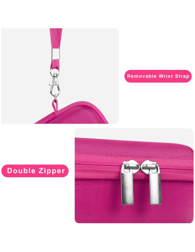 Funda Canboc para Canon PowerShot G7X Mark II/III Roja