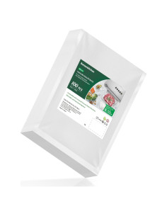 Bolsas de Sellado al Vacío Bonsenkitchen 100 Unidades 15x25 cm