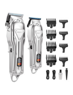 Cortadora de Cabello VGRPro Inalámbrica con Pantalla LCD