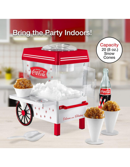 Máquina de Hielo Raspado Nostalgia Coca-Cola - 20 Delicias