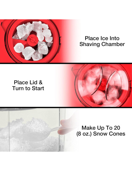 Máquina de Hielo Raspado Nostalgia Coca-Cola - 20 Delicias