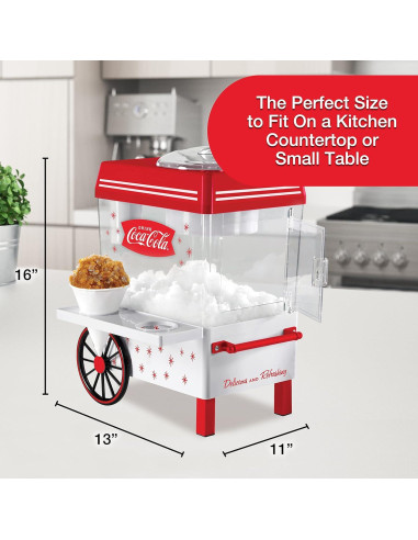 Máquina de Hielo Raspado Nostalgia Coca-Cola - 20 Delicias