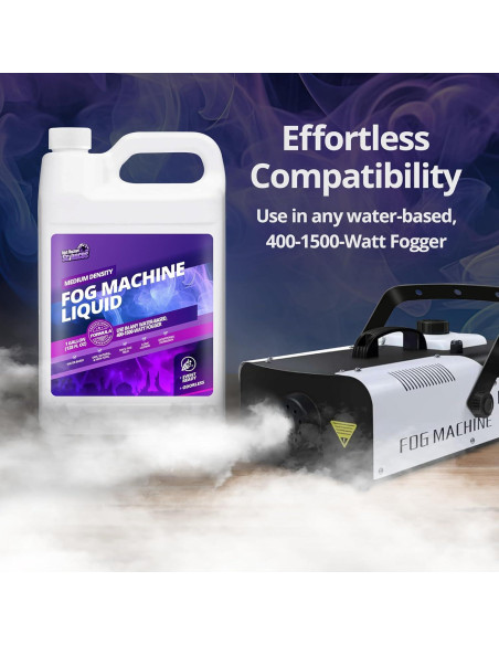 Líquido para Máquina de Niebla - 1 Galón - Densidad Media
