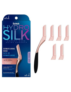 Afeitadora de Dermaplaning Schick Hydro Silk con 6 Repuestos