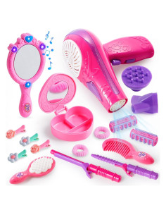 Conjunto de Belleza para Niñas Joyin 17 Piezas con Secador
