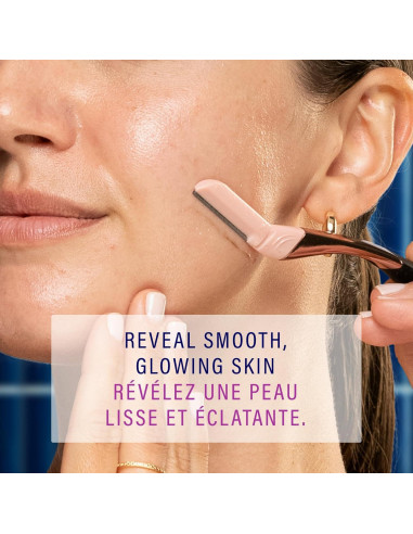 Afeitadora de Dermaplaning Schick Hydro Silk con 6 Repuestos