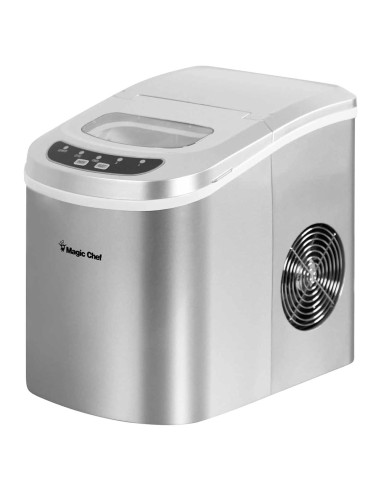 Máquina de Hielo Portátil Magic Chef MCIM22SV 12,25 kg Plata