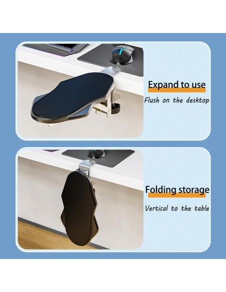 Reposabrazos Ergonómico Miocololy Ajustable para Escritorio