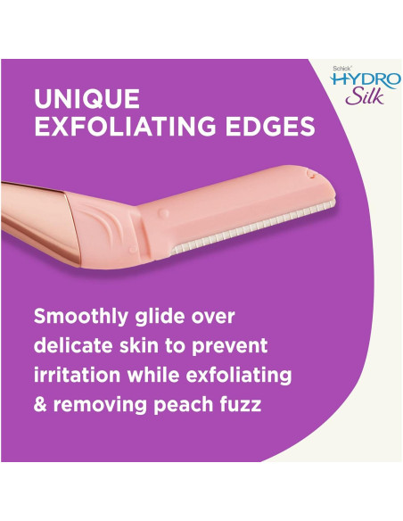 Afeitadora de Dermaplaning Schick Hydro Silk con 6 Repuestos