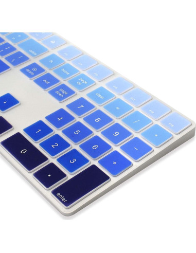 Cubierta de Teclado ProElife para Apple Magic Azul Ombre