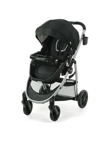 Carriola Graco Modes Pramette con Cuna Verdadera y Asiento Reversible