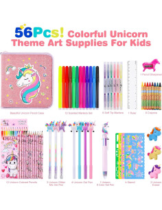 Juego de Marcadores Aromatizados MAIGOZON 53PCS Unicornio 2