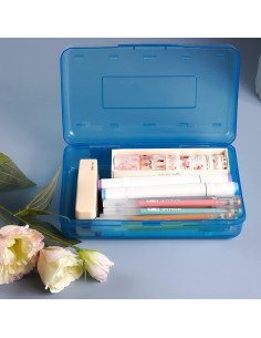 Estuche de Lápices DANRONG Azul 20.83x11.68x5.84 cm 2