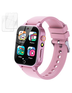 Reloj Inteligente Vakzovy D07 Rosa para Niños 6-12 Años