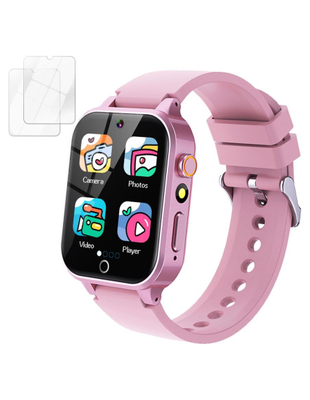 Reloj Inteligente Vakzovy D07 Rosa para Niños 6-12 Años