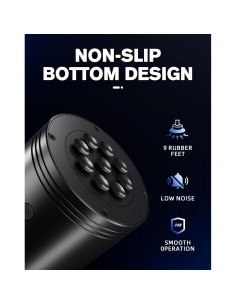 Mini Mezclador Vortex HAWINK JBQ-USB02, 5 Segundos, Negro 2