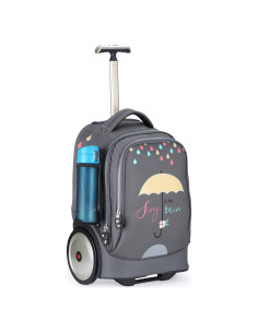 UNIKER Bolsa Rodante para Laptop 14" Lluvia Colorida