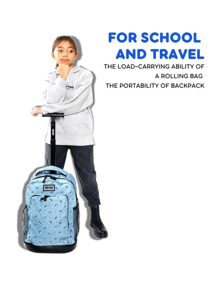 Mochila Rodante J World New York Panda Talla Única 17L
