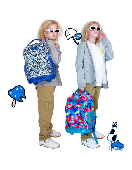 Mochila Rodante J World New York Panda Talla Única 17L