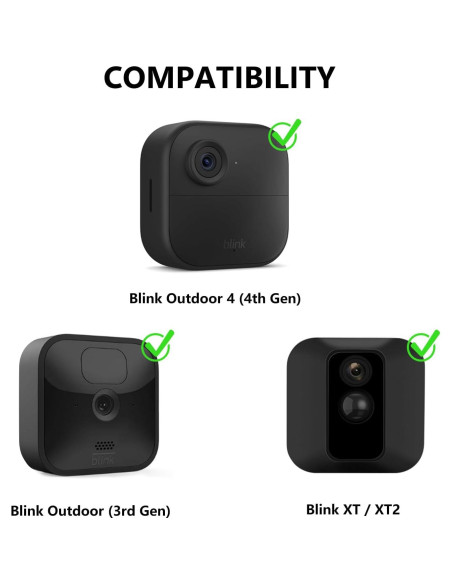 Soporte de canalón ALERTCAM para Blink Outdoor y XT - 2 Piezas