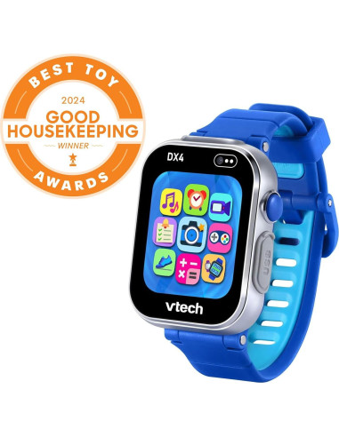 Reloj Inteligente VTech KidiZoom DX4, Azul Resistente al Agua