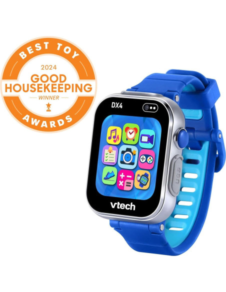 Reloj Inteligente VTech KidiZoom DX4, Azul Resistente al Agua