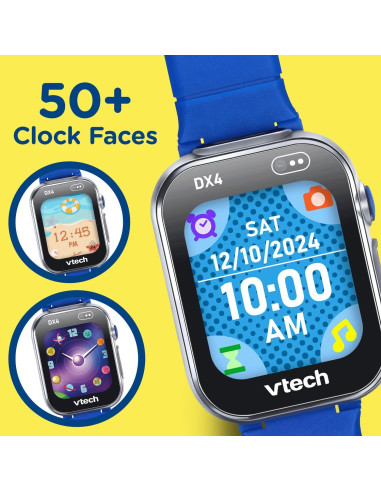 Reloj Inteligente VTech KidiZoom DX4, Azul Resistente al Agua