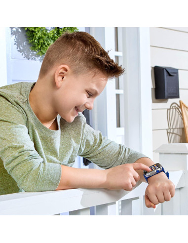 Reloj Inteligente VTech KidiZoom DX4, Azul Resistente al Agua