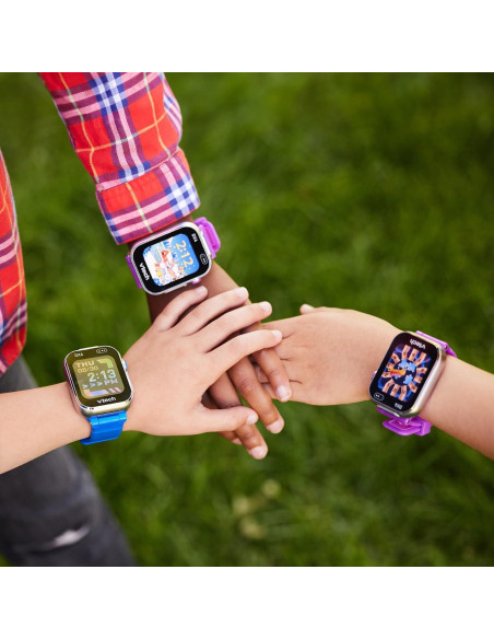 Reloj Inteligente VTech KidiZoom DX4, Azul Resistente al Agua