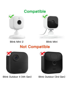 Soporte de Pared Adhesivo ALERTCAM para Blink Mini - 2 Paquetes 2