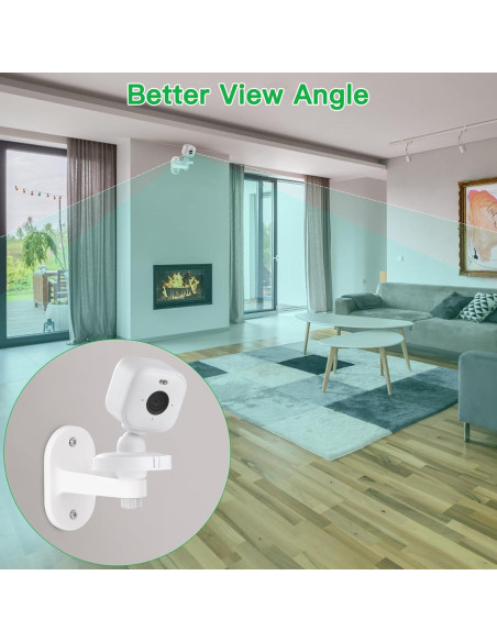 Soporte de Pared Adhesivo ALERTCAM para Blink Mini - 2 Paquetes