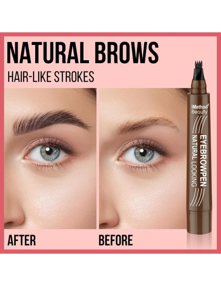 Lápiz de Cejas iMethod Marrón Claro - Microblading 2 ML Lápiz de Cejas iMethod Marrón Claro - Microblading 2 ML