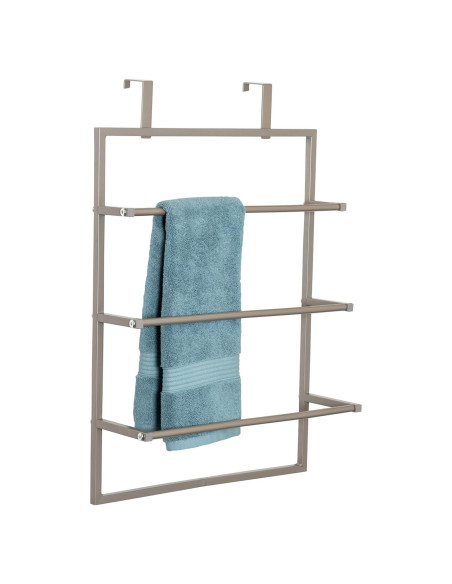 Soporte para Toallas 3 Niveles Honey-Can-Do BTH-08458 Níquel