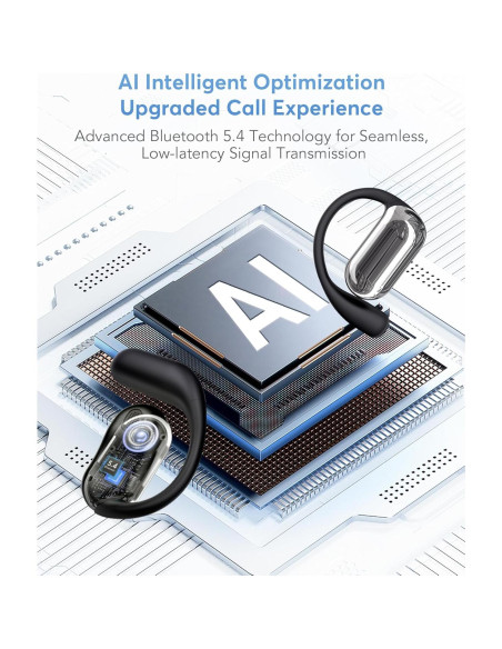 Auriculares KOSERNT Q16S AI Traducción en Tiempo Real 144 Idiomas