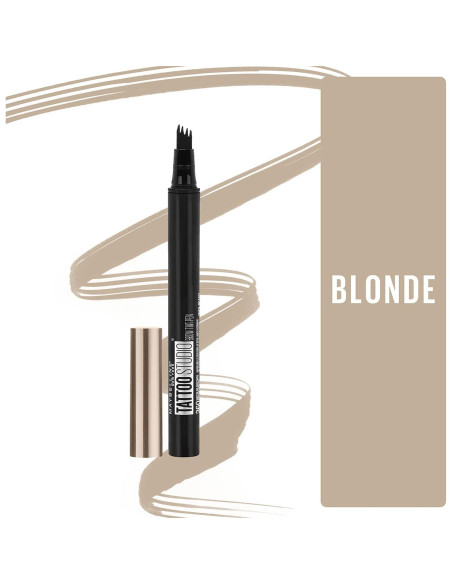 Tinta para Cejas Maybelline TattooStudio Rubia 1.1 ml Tinta para Cejas Maybelline TattooStudio Rubia 1.1 ml