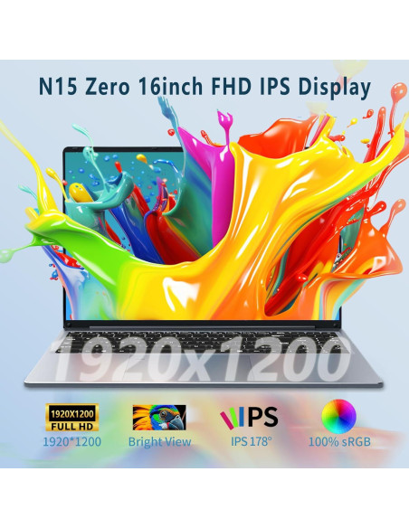 Laptop Gamer DUNHOO N15 Zero 16GB DDR5 1TB SSD FHD