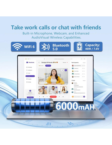 Laptop Gamer DUNHOO N15 Zero 16GB DDR5 1TB SSD FHD