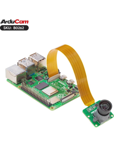 Cámara Arducam HQ 12MP IMX477 para Raspberry Pi 5/4/3/Zero