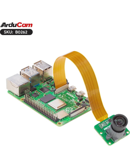 Cámara Arducam HQ 12MP IMX477 para Raspberry Pi 5/4/3/Zero