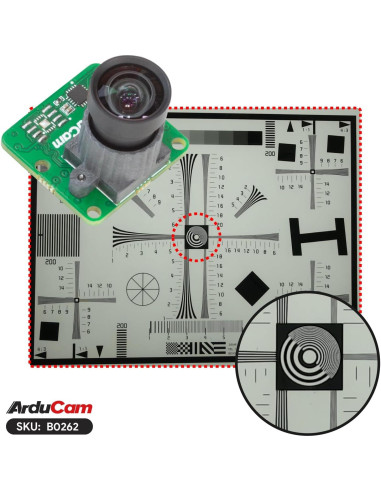 Cámara Arducam HQ 12MP IMX477 para Raspberry Pi 5/4/3/Zero