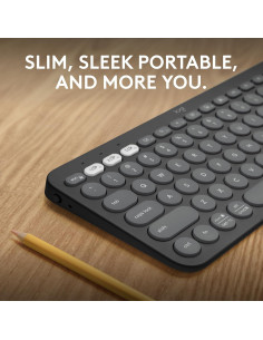 Teclado Inalámbrico Logitech K380s Bluetooth Grafito 2