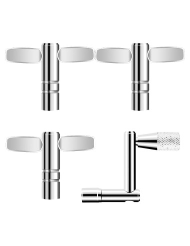 Juego de Llaves de Tambor 3 Piezas Universal con Movimiento Continuo