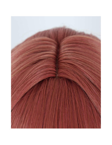 Peluca Larga Linfairy para Niñas con Lazo Blanco