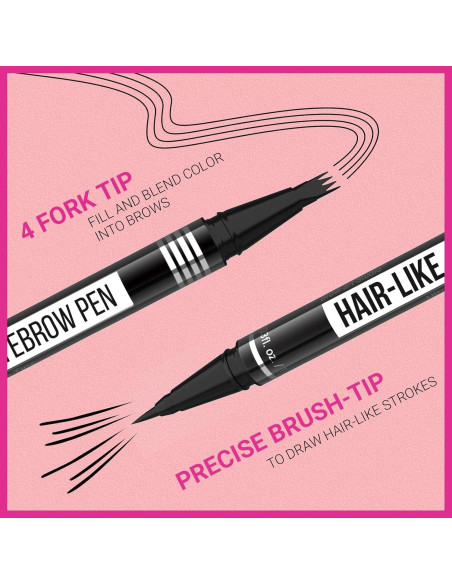 Lápiz de Cejas 2 en 1 iMethod Marrón Claro - Microblading Lápiz de Cejas 2 en 1 iMethod Marrón Claro - Microblading